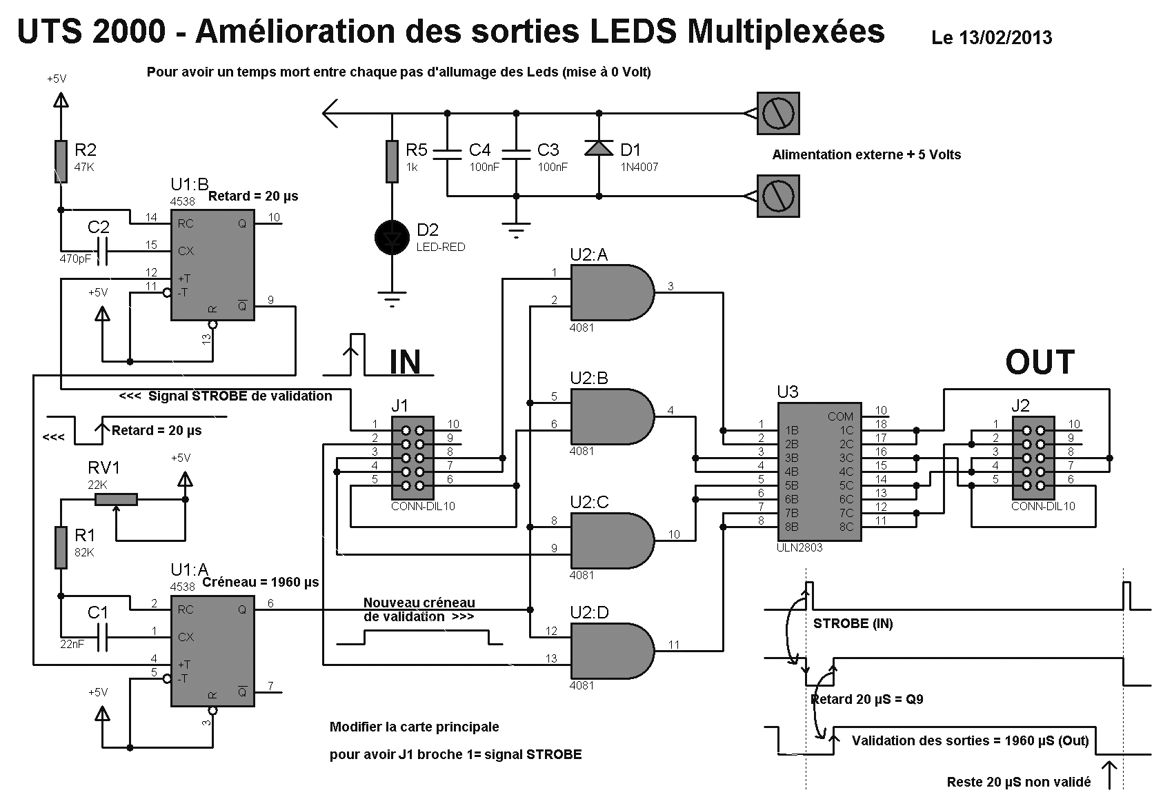 amelioration led mux